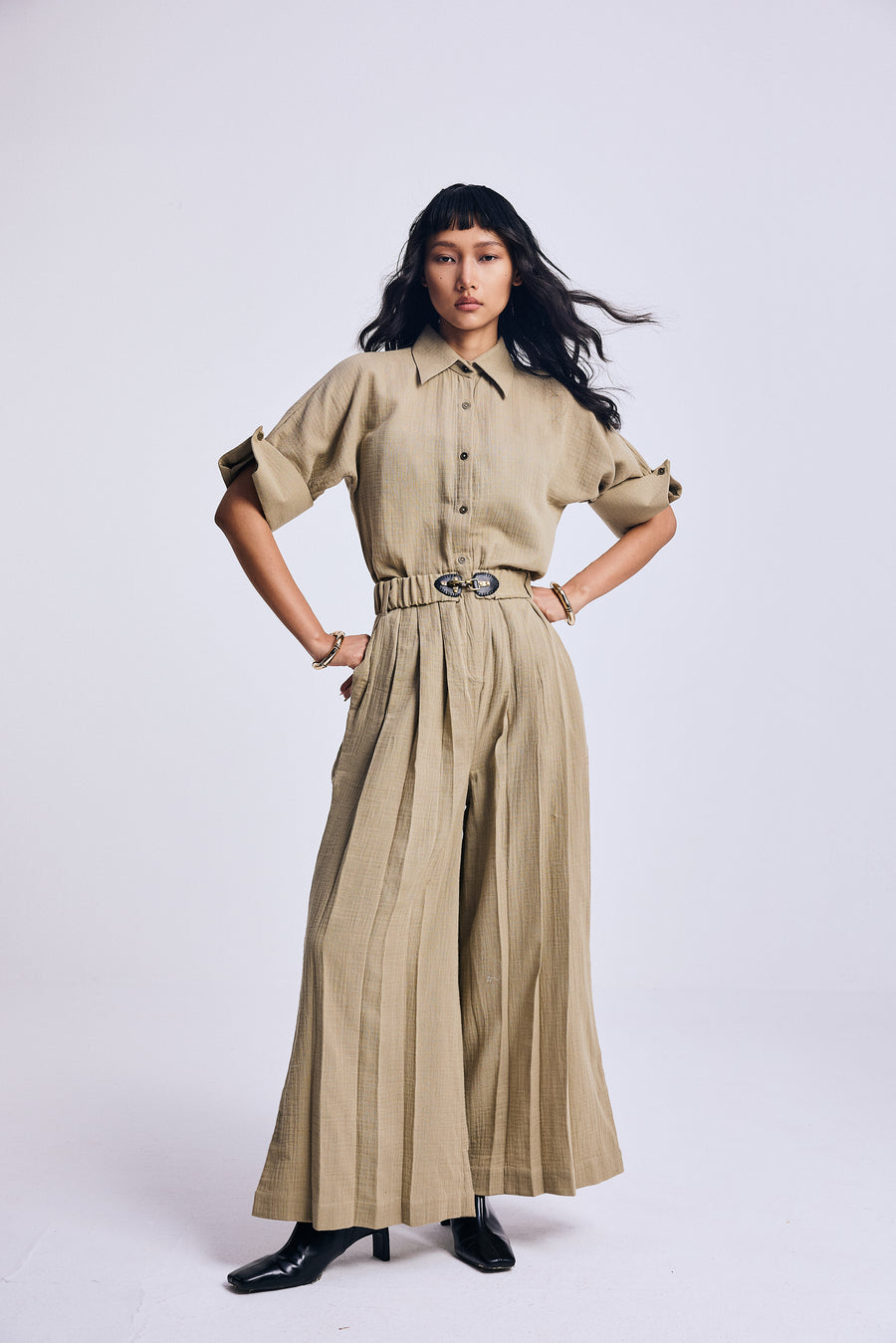 Utility Poem" Jumpsuit