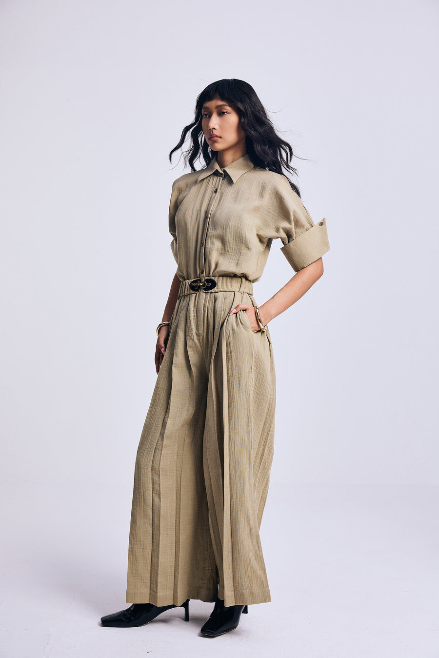 Utility Poem" Jumpsuit