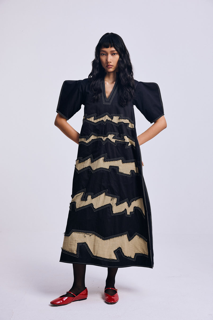 Fault Line" Dress