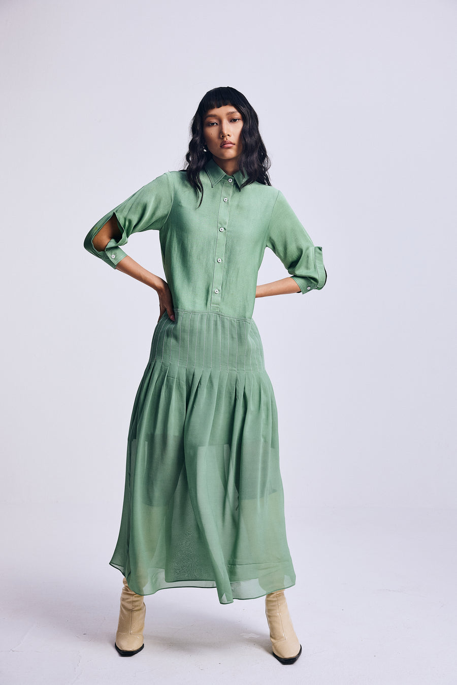Eat your Greens" Dress
