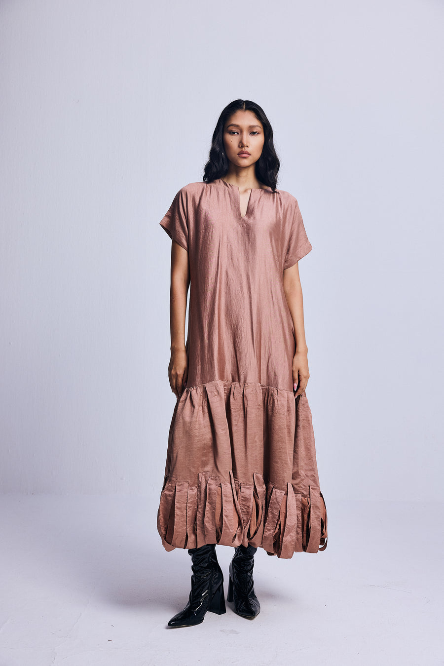 Bubble Script" Dress
