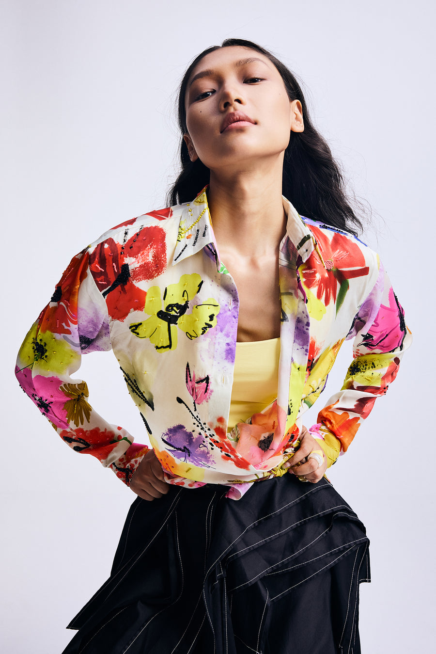 The Painted Garden" Shirt