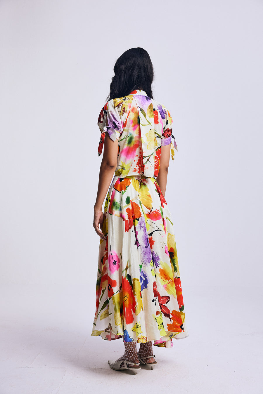 Lift me Quiet, Let me Bloom" Dress