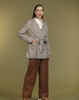 Wide Lapel Coat