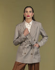 Wide Lapel Coat