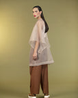 Sheer Organza Overlay