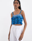 Swing in Ombre Crop Top