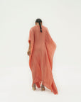 Cinched waist kaftan