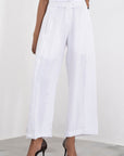 White Tailored Trousers